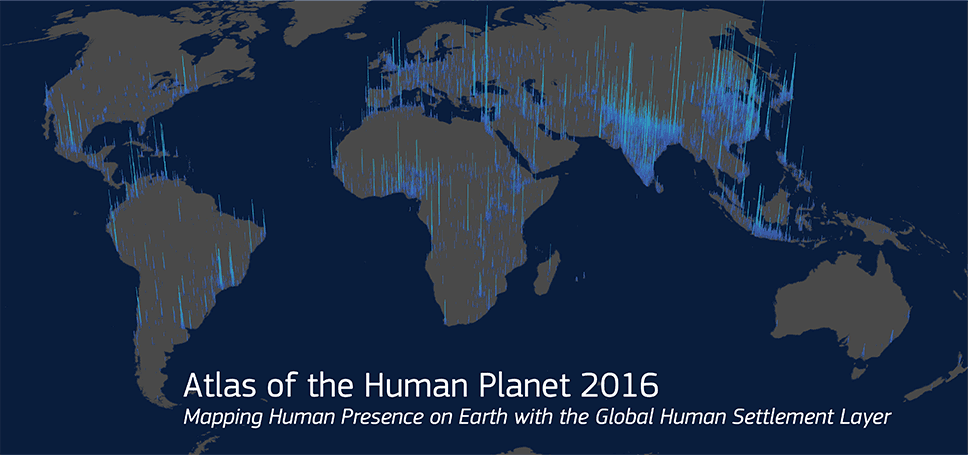 Cover for the Atlas of the Human Planet 2016