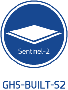 icon for the GHS-BUILT Sentinel-2 2020 dataset